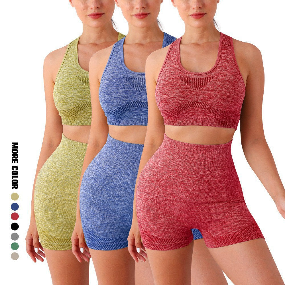 Seamless Yoga Fitness Outfit Set