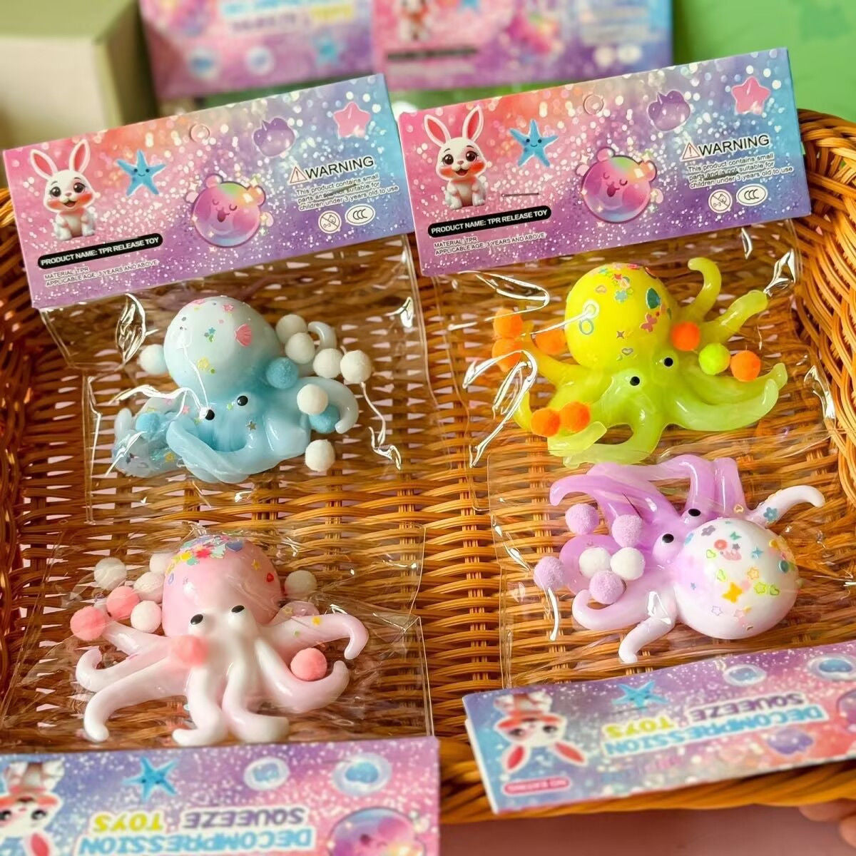 Squishy Stress Relief Toys for Sensory Play