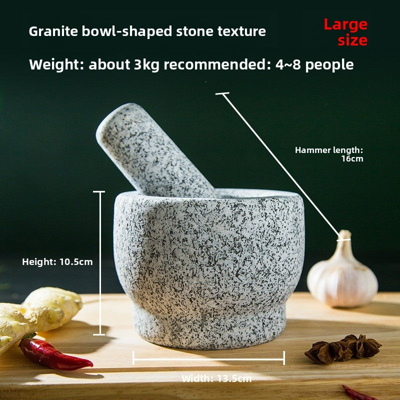 Natural Stone Garlic Masher
