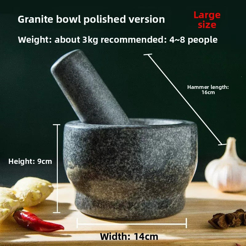 Natural Stone Garlic Masher
