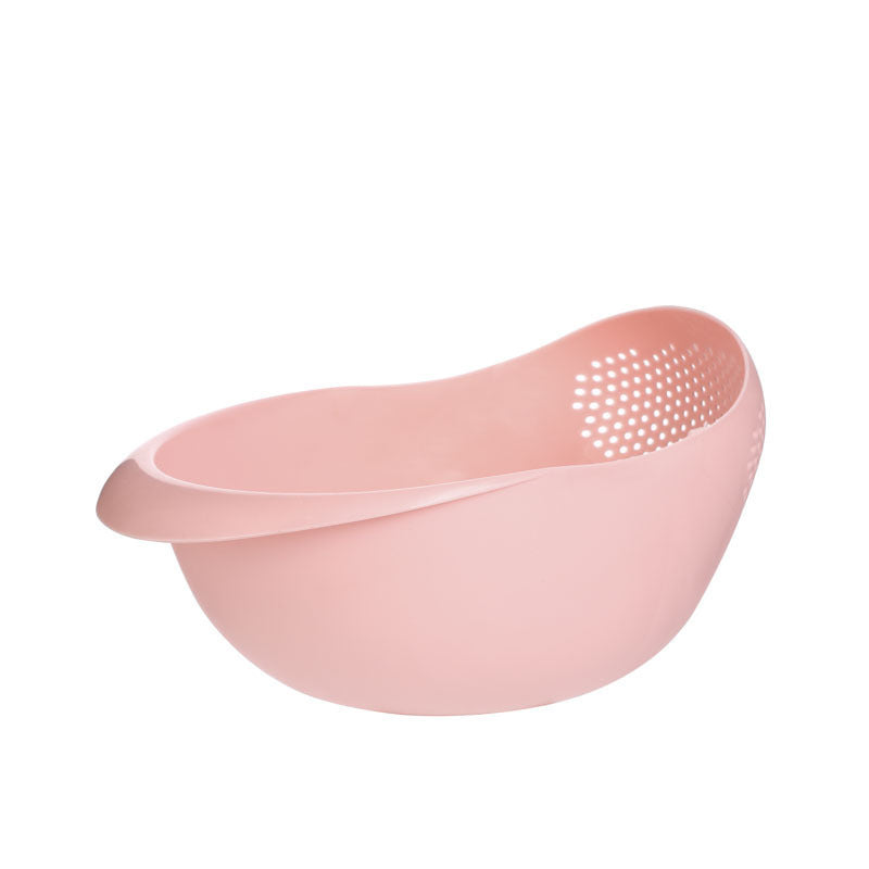 Household rice washing sieve