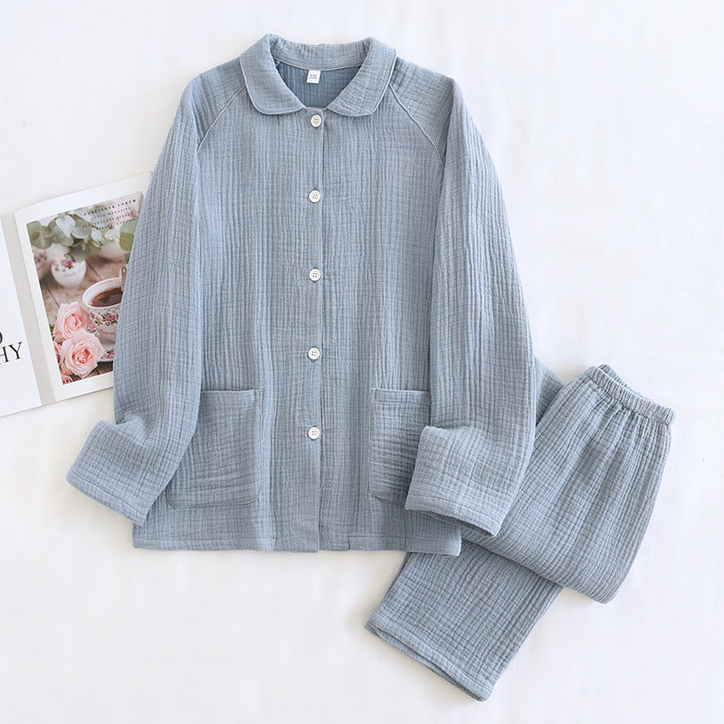 Women's Cotton Gauze Pajama Set