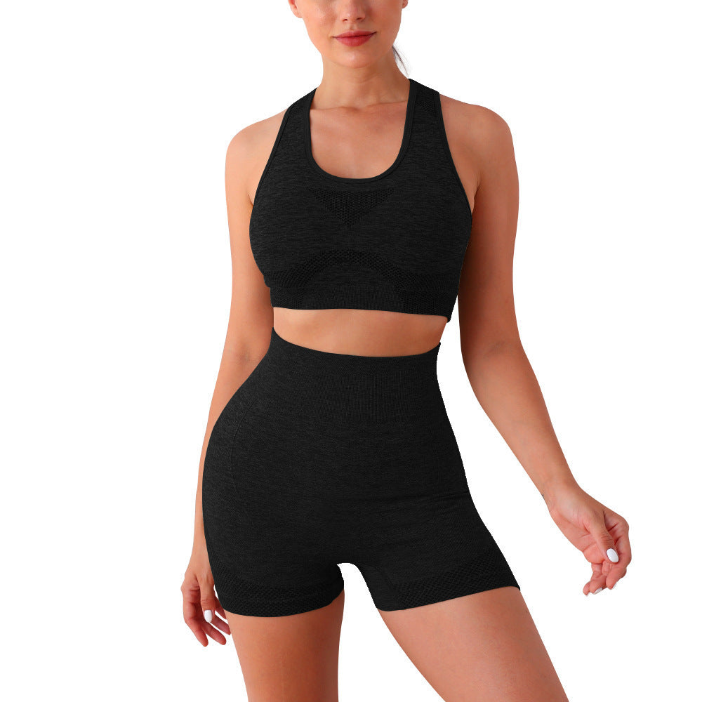 Seamless Yoga Fitness Outfit Set