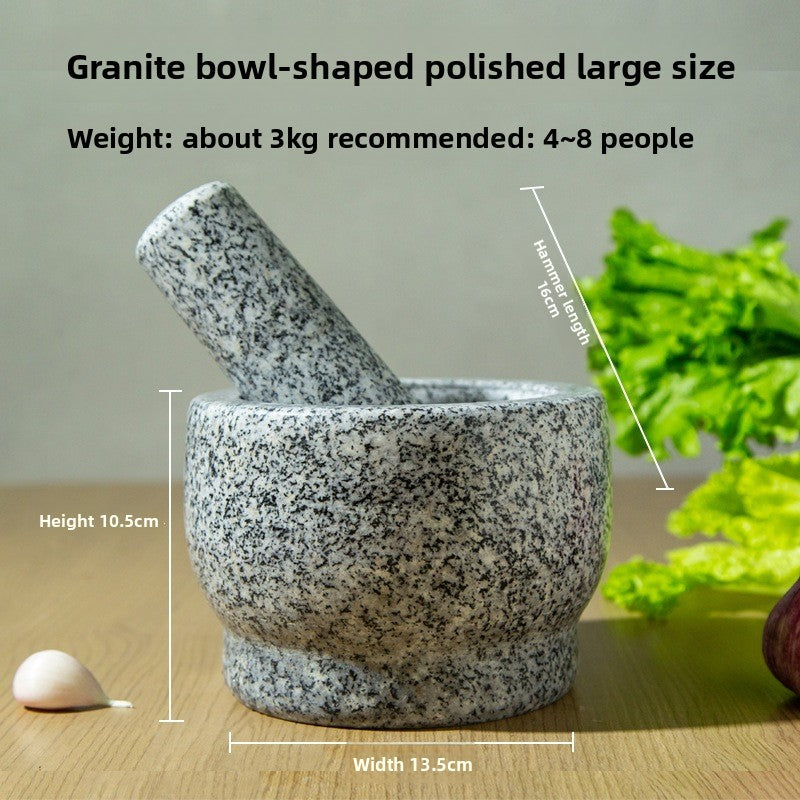 Natural Stone Garlic Masher